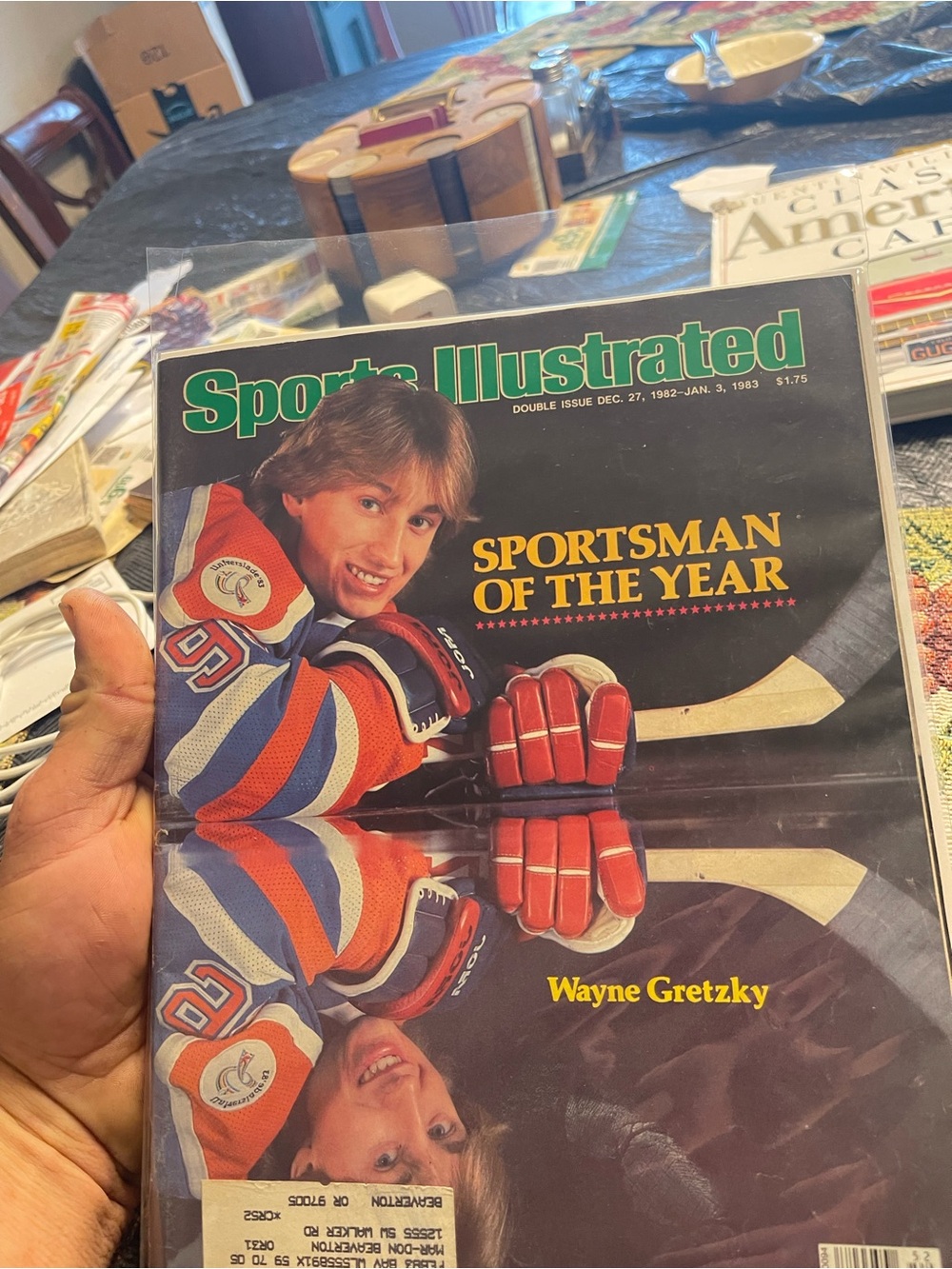 SPORTS ILLUSTRATED Dec. 27, 1982-Jan. 3 1983 Wayne Gretzky SPORTSMAN YR.